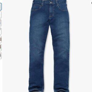 NWT 38x30 Men's Carhartt Rugged Flex Relaxed Fit Jeans